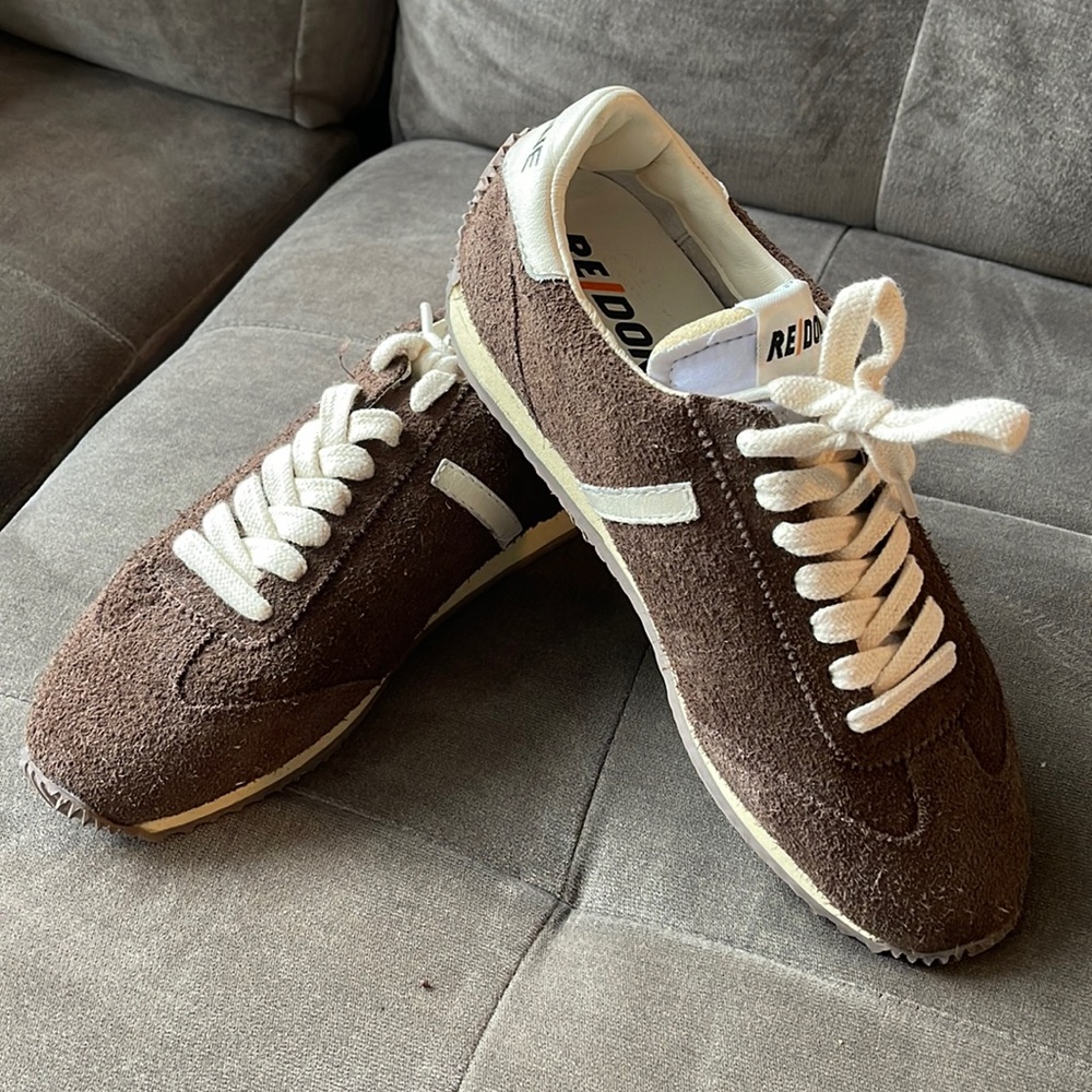 Never worn! Redone 70’s inspired running sneakers